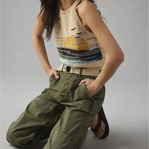 Anthropologie Multicolor Knit Tank Top